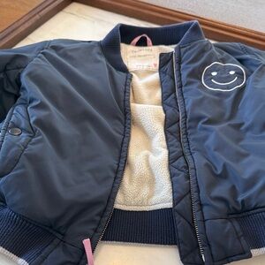 Crewcuts Navy Blue Kids Puffer Jacket